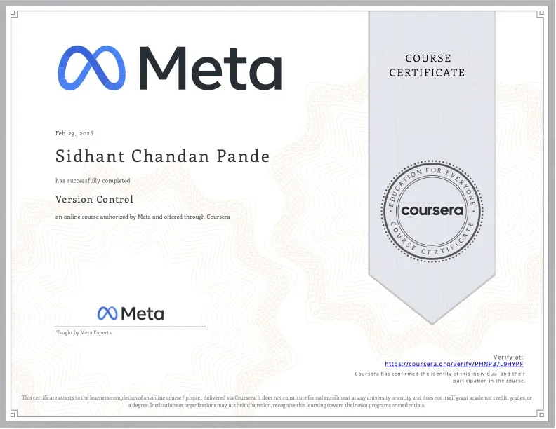 Meta Version Control